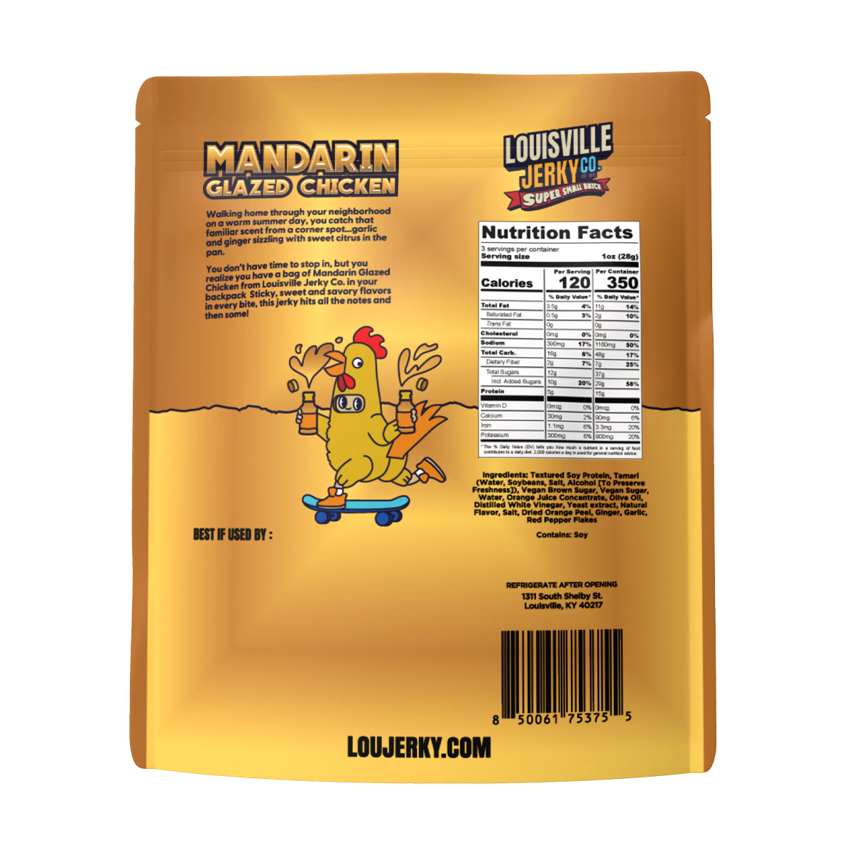 Louisville Foods - Mandarin Glazed Jerky