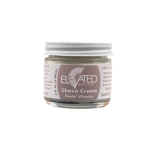 Taylor's Naturals - ELEVATED - Shave Cream • Men & Women • Feelin' Woodsy