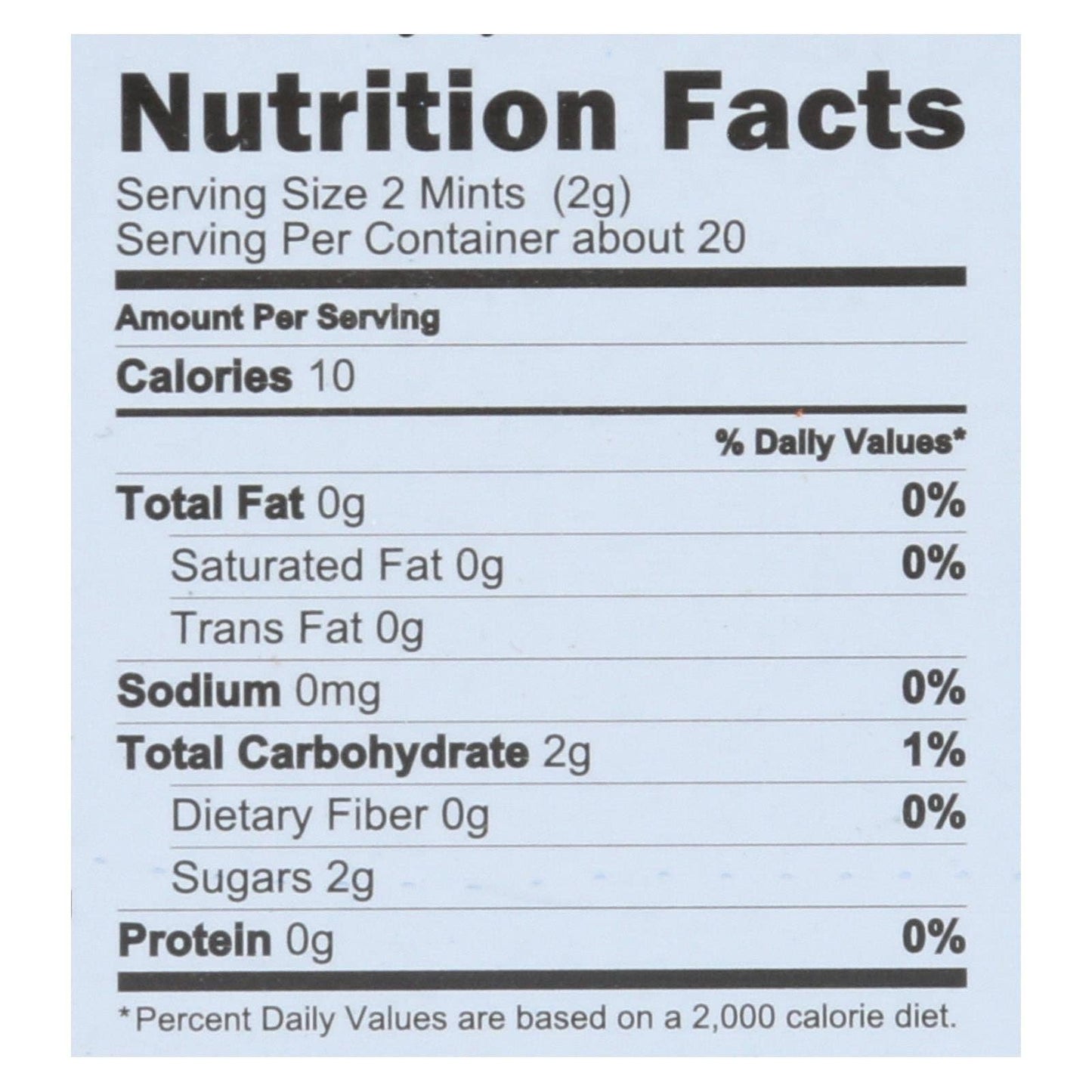 Vermints Breath Mints - All Natural - Peppermint