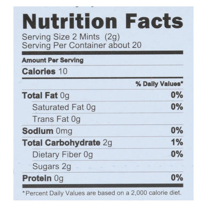 Vermints Breath Mints - All Natural - Peppermint