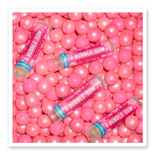 Crazy Rumors - All Natural, Vegan Bubble Gum Lip Balm