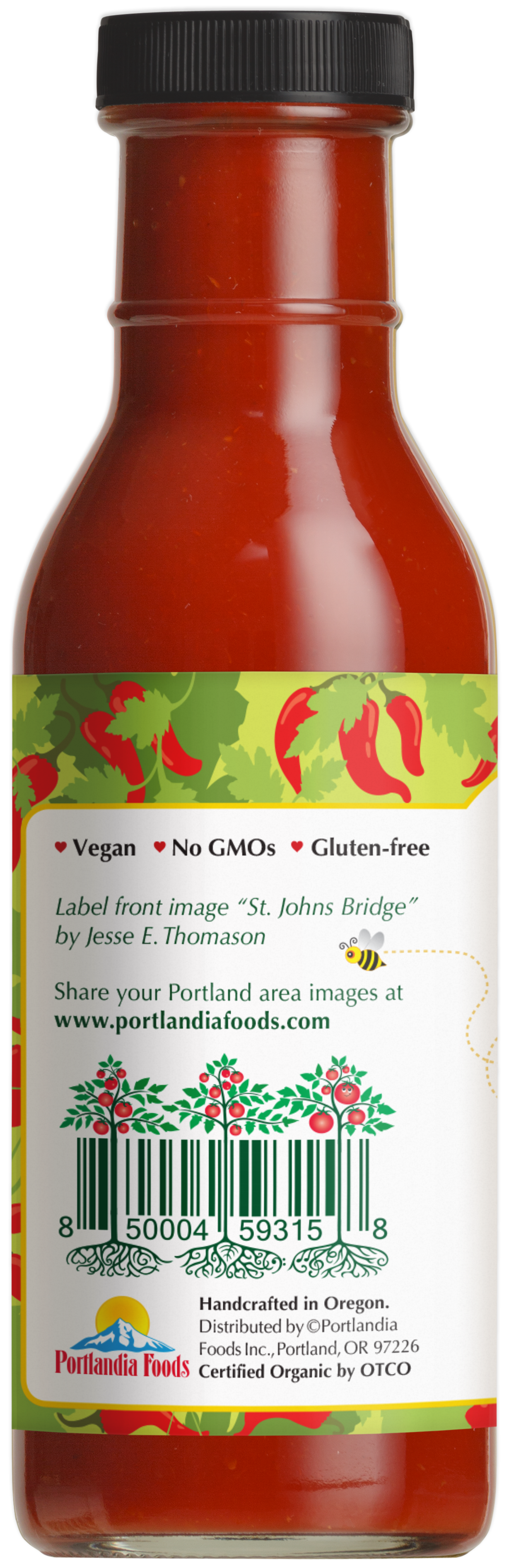Portlandia Foods - Portland Organic Spicy Ketchup