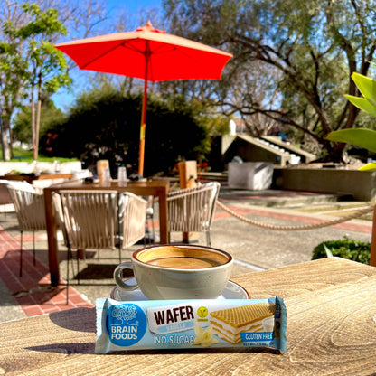 Wilton Mettler LLC - Brain Foods Gluten Free Vegan No Sugar Added Vanilla Wafer