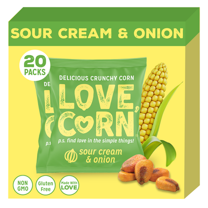 LOVE CORN - Sour Cream & Onion