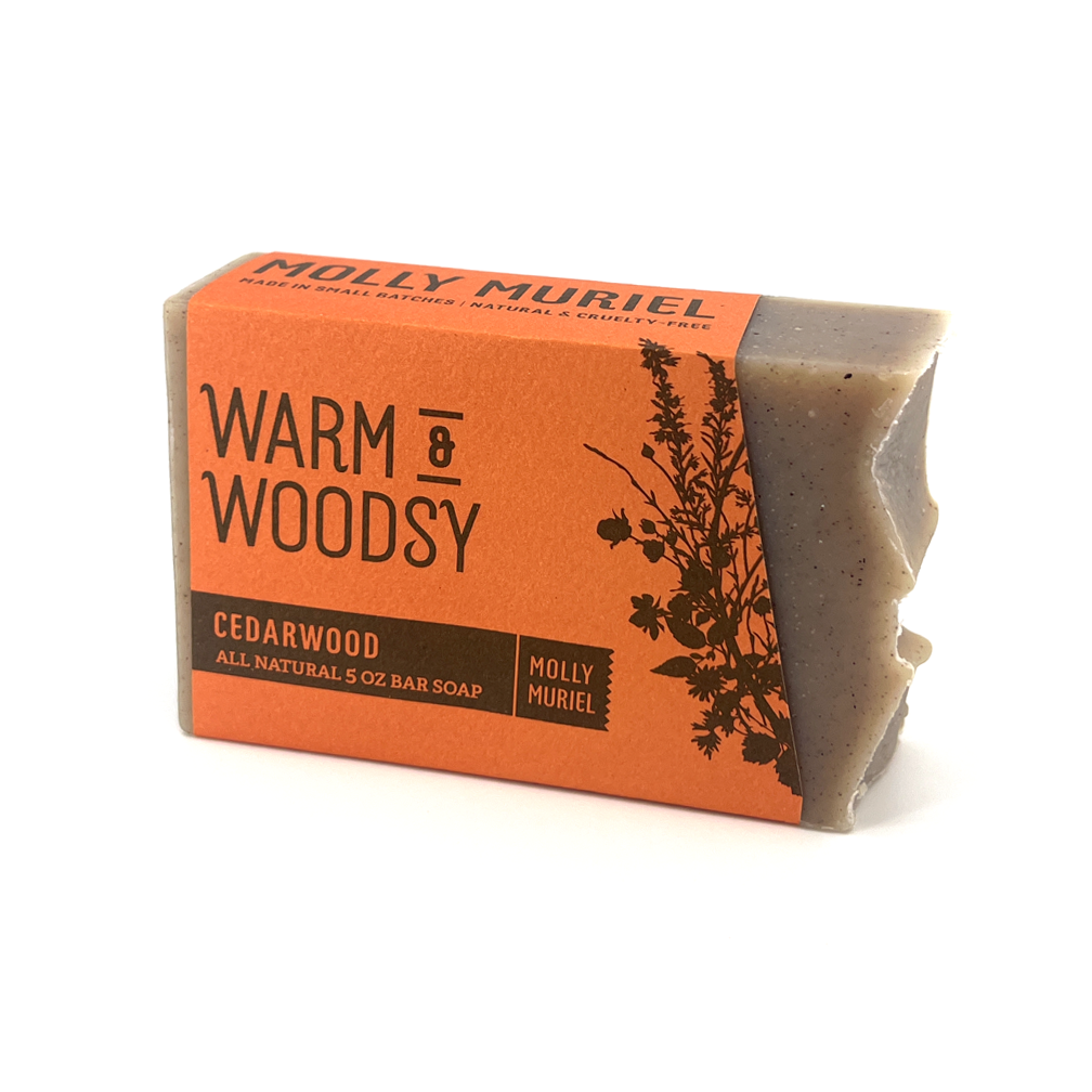 Molly Muriel Bath + Body - WARM & WOODSY (CEDARWOOD) 5OZ