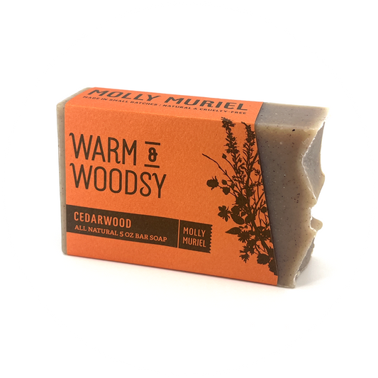 Molly Muriel Bath + Body - WARM & WOODSY (CEDARWOOD) 5OZ
