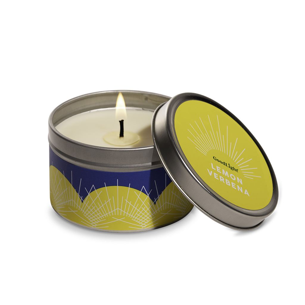 GoodLight Natural Candles - Scented Candle: Rose Patchouli 2oz