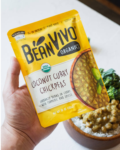 BeanVIVO Organics - Coconut Curry Chickpeas 