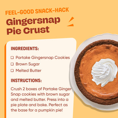 Partake Foods - Ginger Snap Cookies
