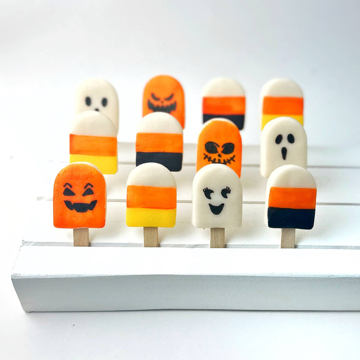 marzipops - Gourmet Halloween Marzipan Mini Popsicle Candy Treats