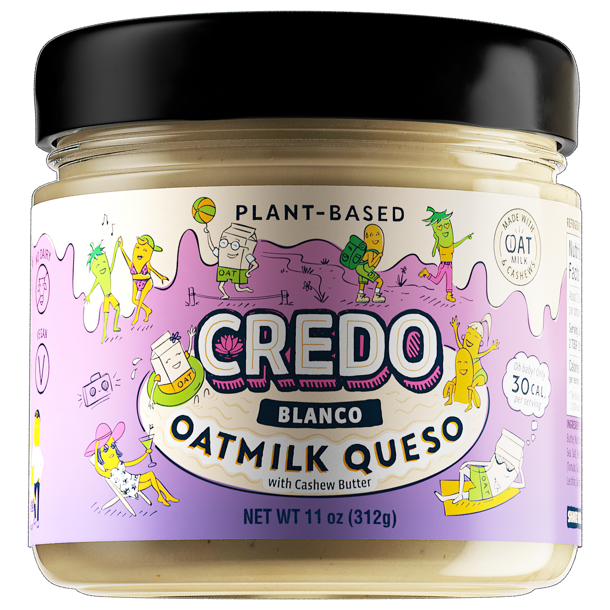 Credo Foods - Oat Milk Queso Blanco