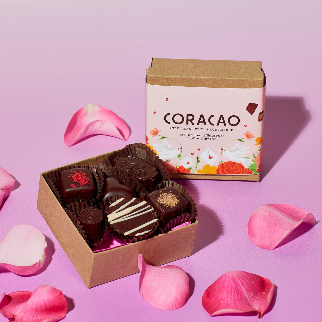 Coracao - 6 Piece Valentine's Day Truffle Collection