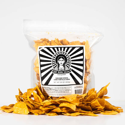 Hot Mama Salsa - White Corn Chips