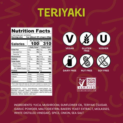 Snacklins - Teriyaki Snacklins 3 oz
