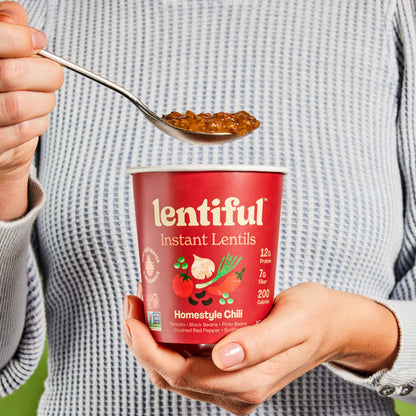 Lentiful - Homestyle Chili Instant Lentils