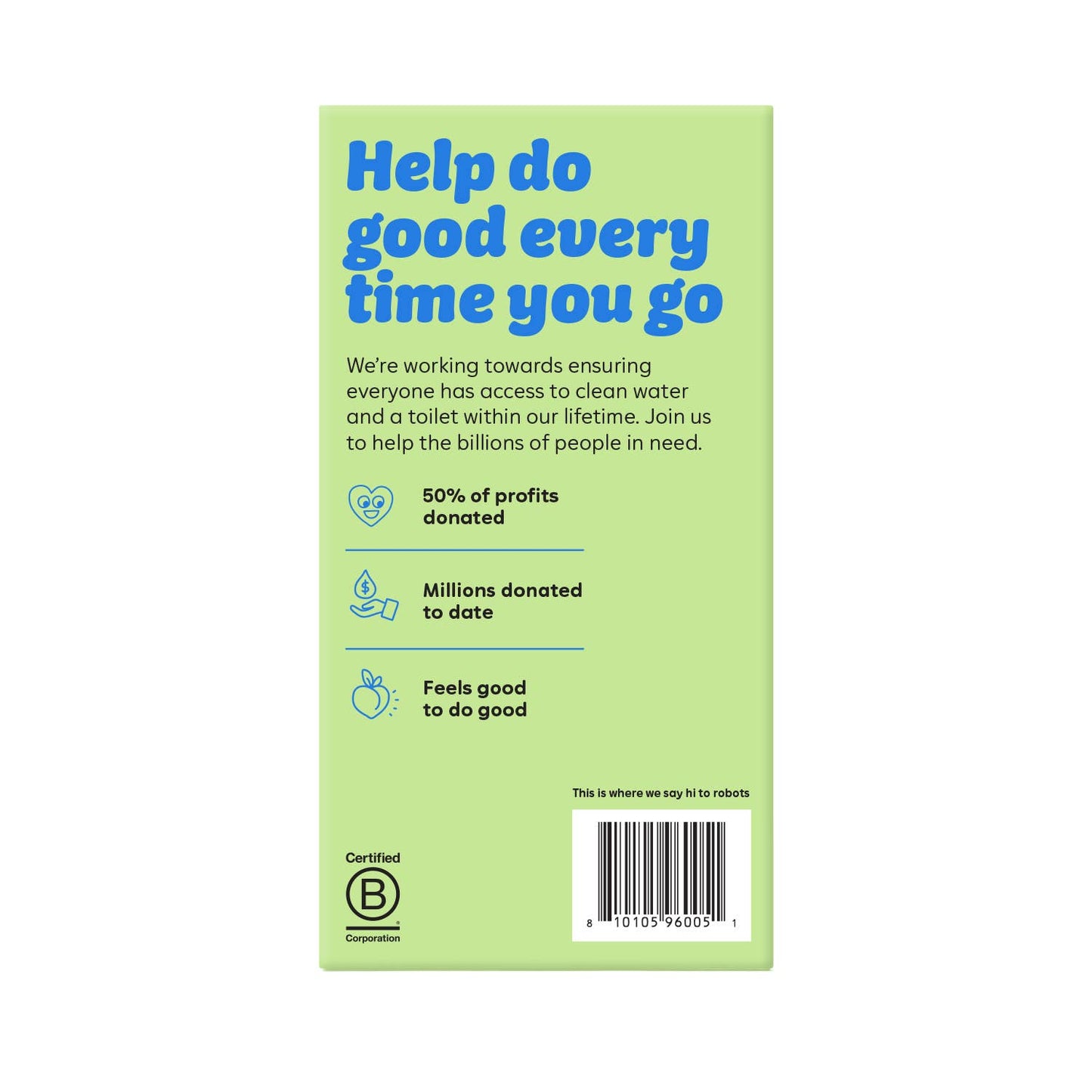 Who Gives a Crap - 100% Recycled Toilet Paper -  4 Pack