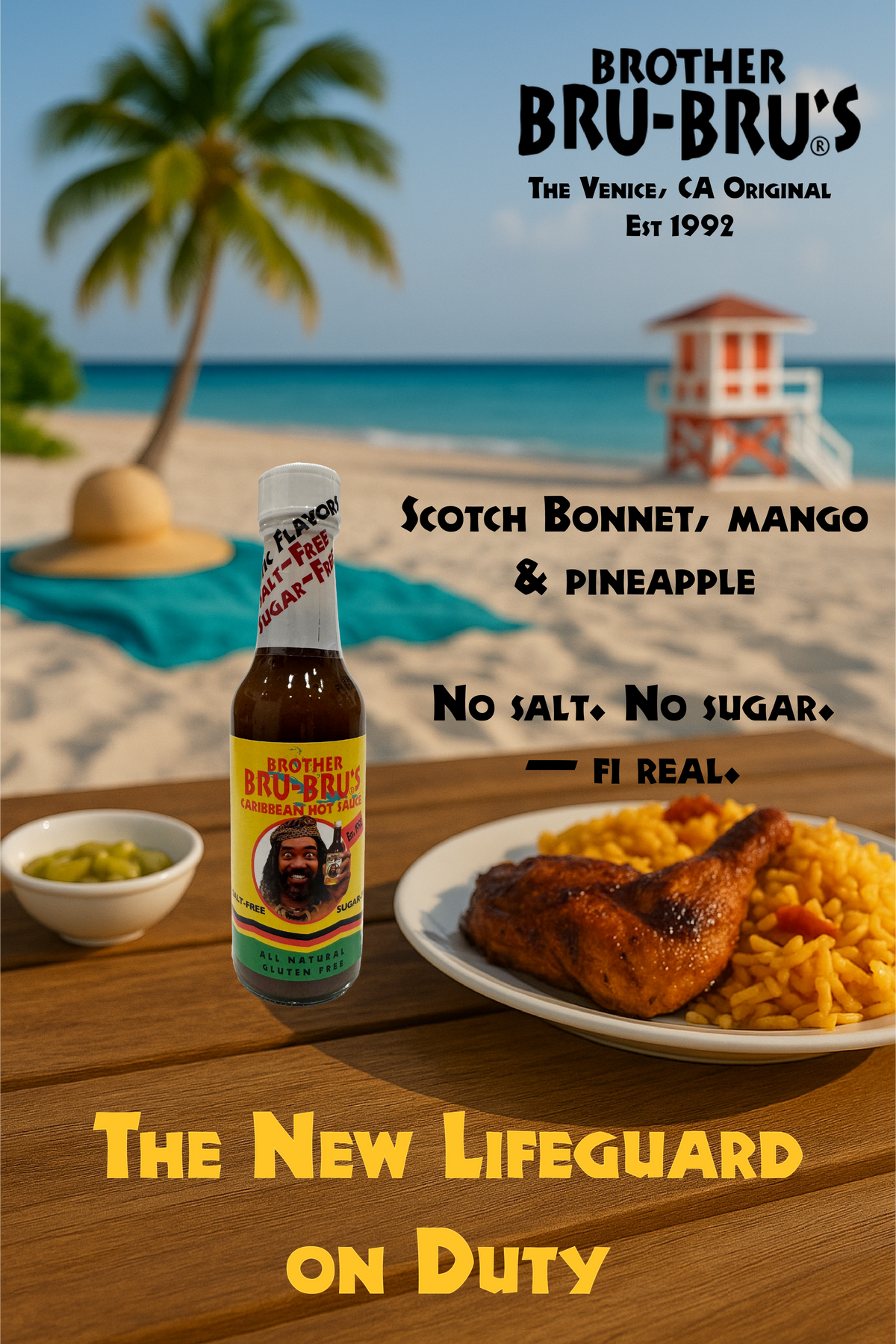Brother Bru-Bru's - Caribbean Hot Sauce