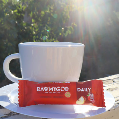 Wilton Mettler LLC - 
RAWMYGOD Raw Fruit & Nut Bar - Daily