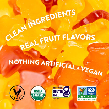 Vegobears Santa Monica Organic Gummy Bears, 0.78oz