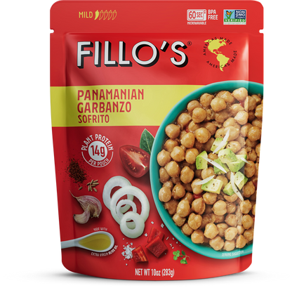 FILLO'S - Panamanian Garbanzos, Ready-to-Eat