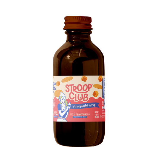 Stroop Club - Golden Stroopwafel Syrup: 8 fl oz. bottle