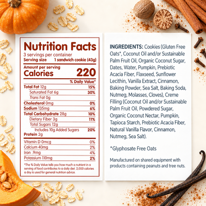 Maxine's Heavenly - Pumpkin Spice Creme Sandwiches