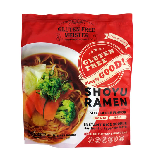 Gluten Free Meister - Instant Ramen-SHOYU (Vegan/Gluten Free)