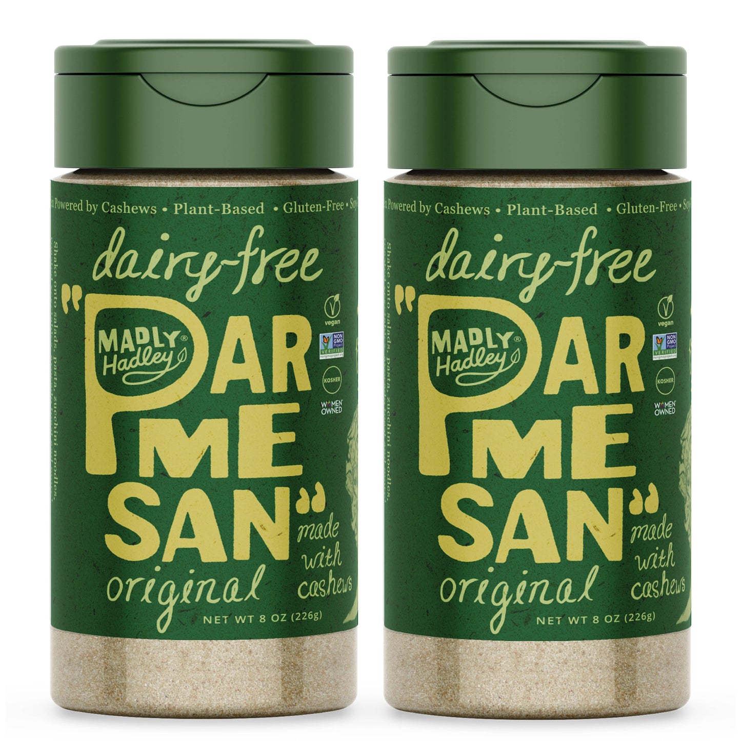 Madly Hadley - Dairy-Free Grated Parmesan