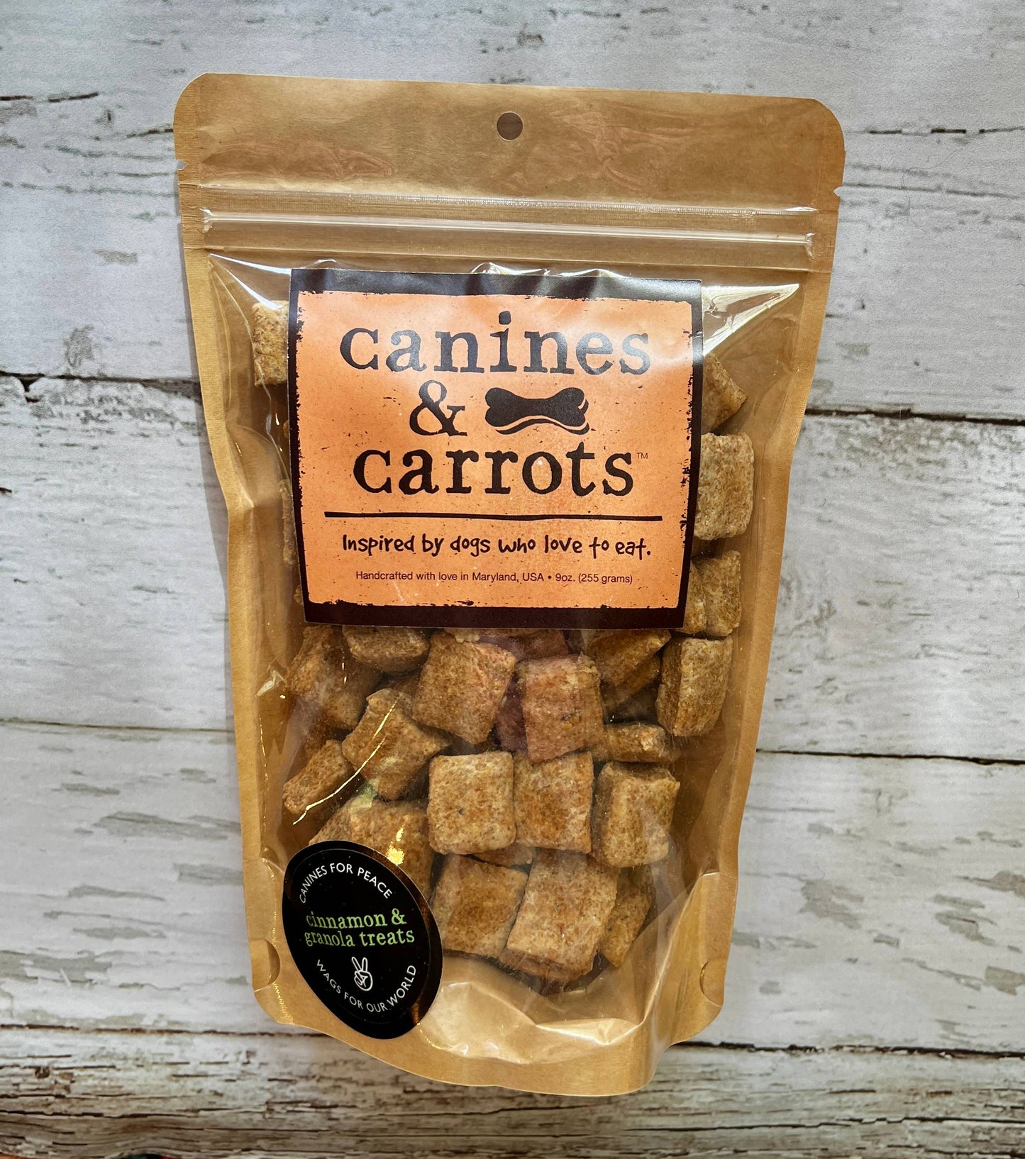 Durango Dog Co - CANINES & CARROTS Large Bites Vegan Dog Treats