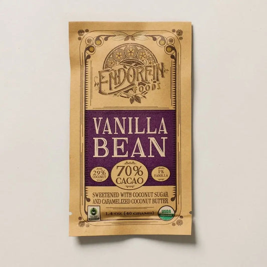 Endorfin Vanilla Bean Dark Chocolate Bar