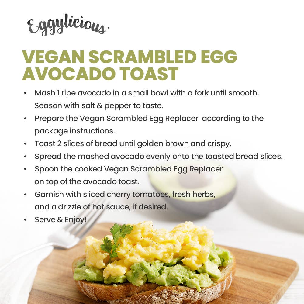 Granary Mart - Eggylicious Vegan Scrambled Egg Replacer - 1.5 lbs