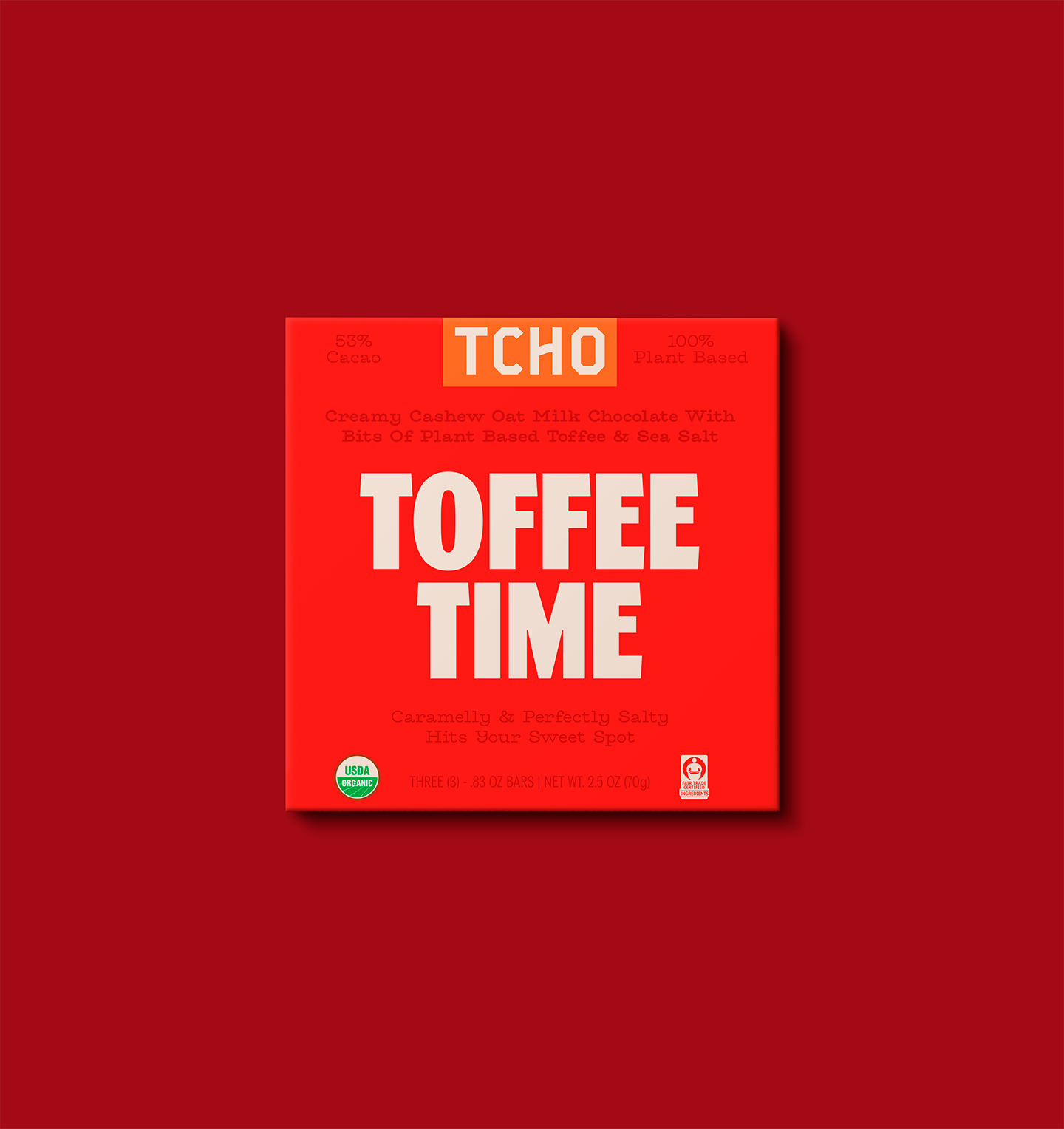 TCHO - Toffee Time: 3 Pack