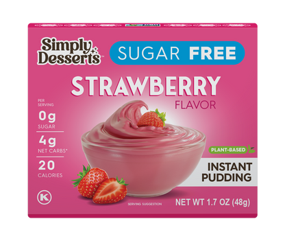 Simply Desserts - Strawberry Pudding