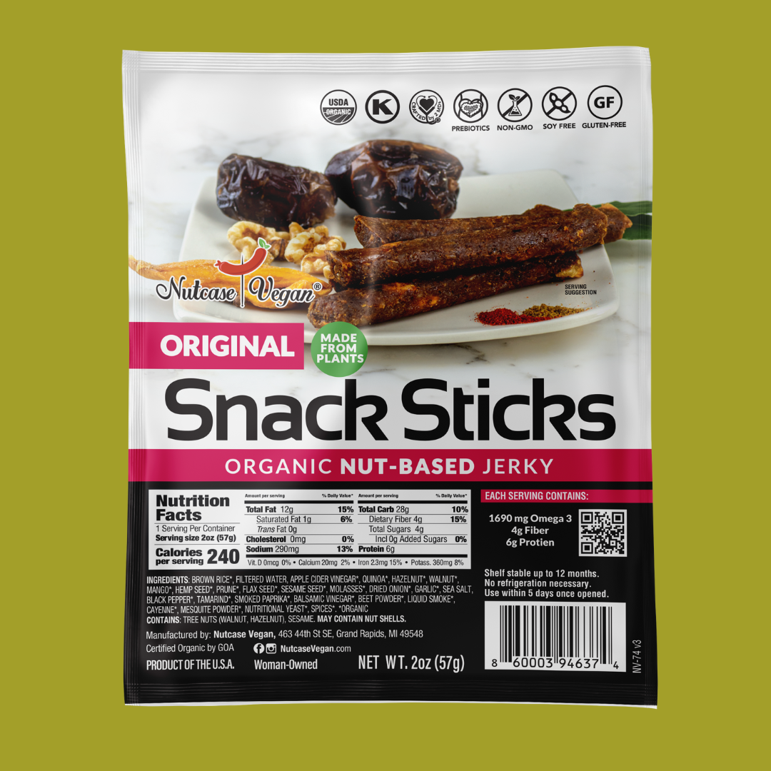 Nutcase Vegan - Nutty Jerky Original Stick