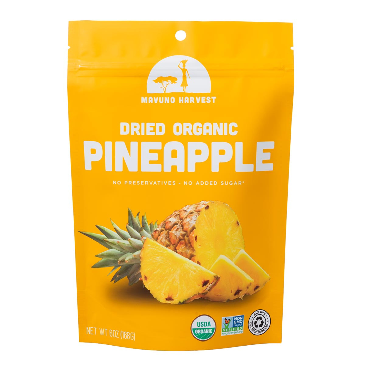 Mavuno Harvest Organics - Dried Pineapple: 2oz