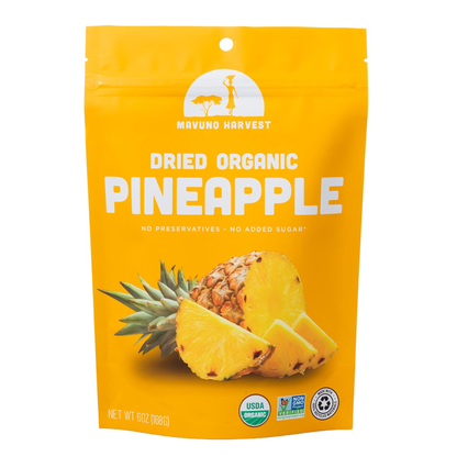 Mavuno Harvest Organics - Dried Pineapple: 2oz