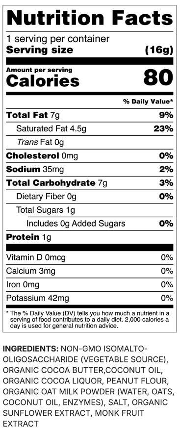 Whims Delights Inc. - Oat Milk Chocolate Peanut Butter Cups - Pouch