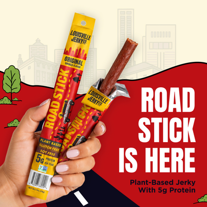 Louisville Brands - Original Smoked Road Stick Pea Protein Vegan Stick 1 oz