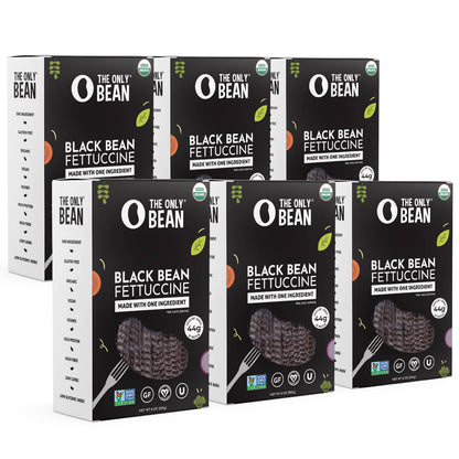 The Only Bean - Organic Black Bean Fettuccine - Gluten Free