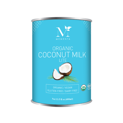 Mementa - Organic Coconut Milk, Lite - Reduced Fat