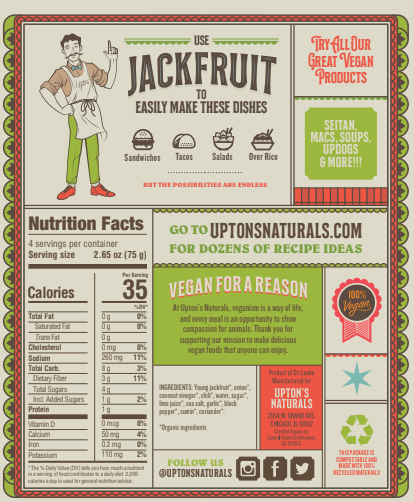 Upton's Naturals - Chili Lime Jackfruit