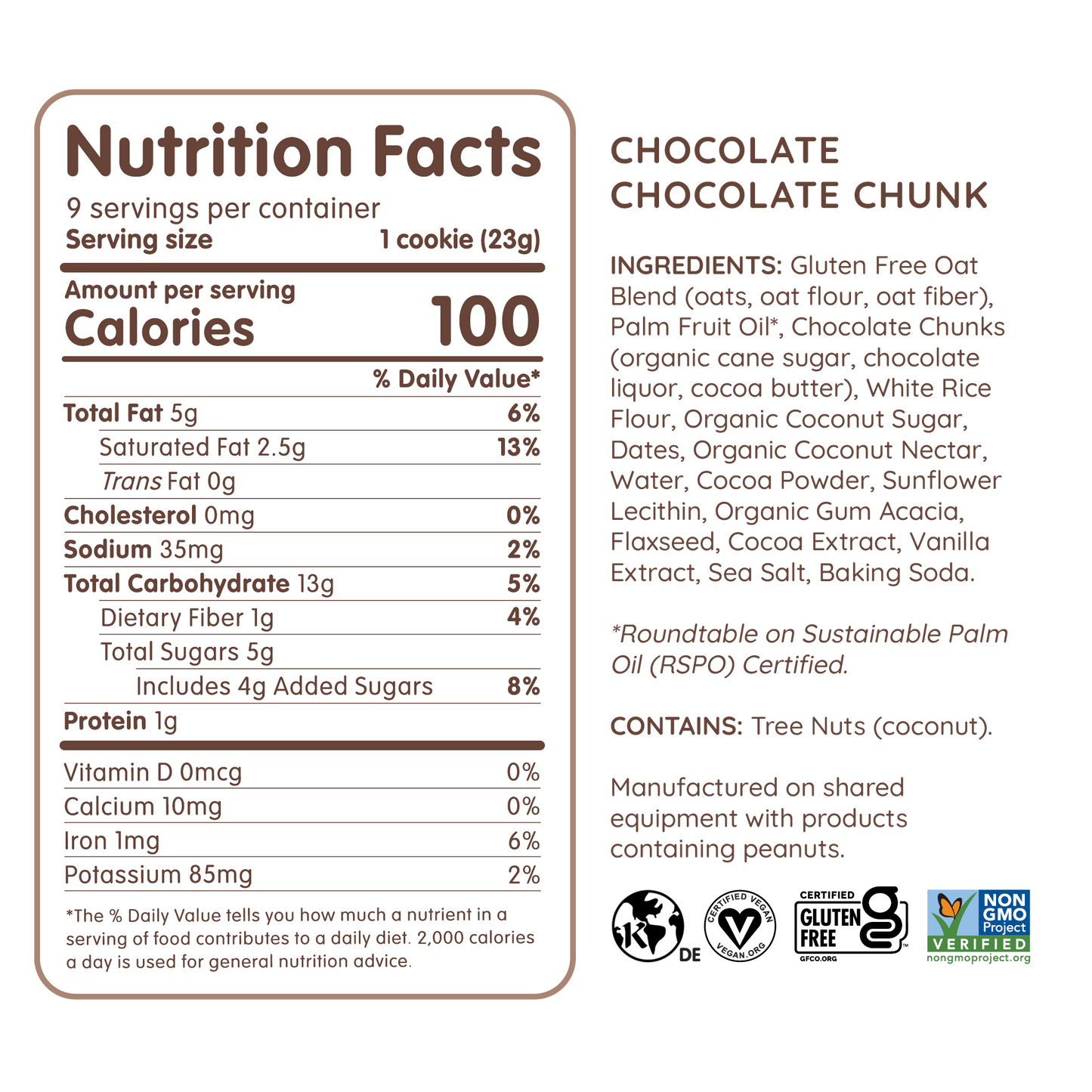 Maxine's Heavenly - Soft Baked Chocolate Chocolate Chunk Cookies - 7.2 oz Box