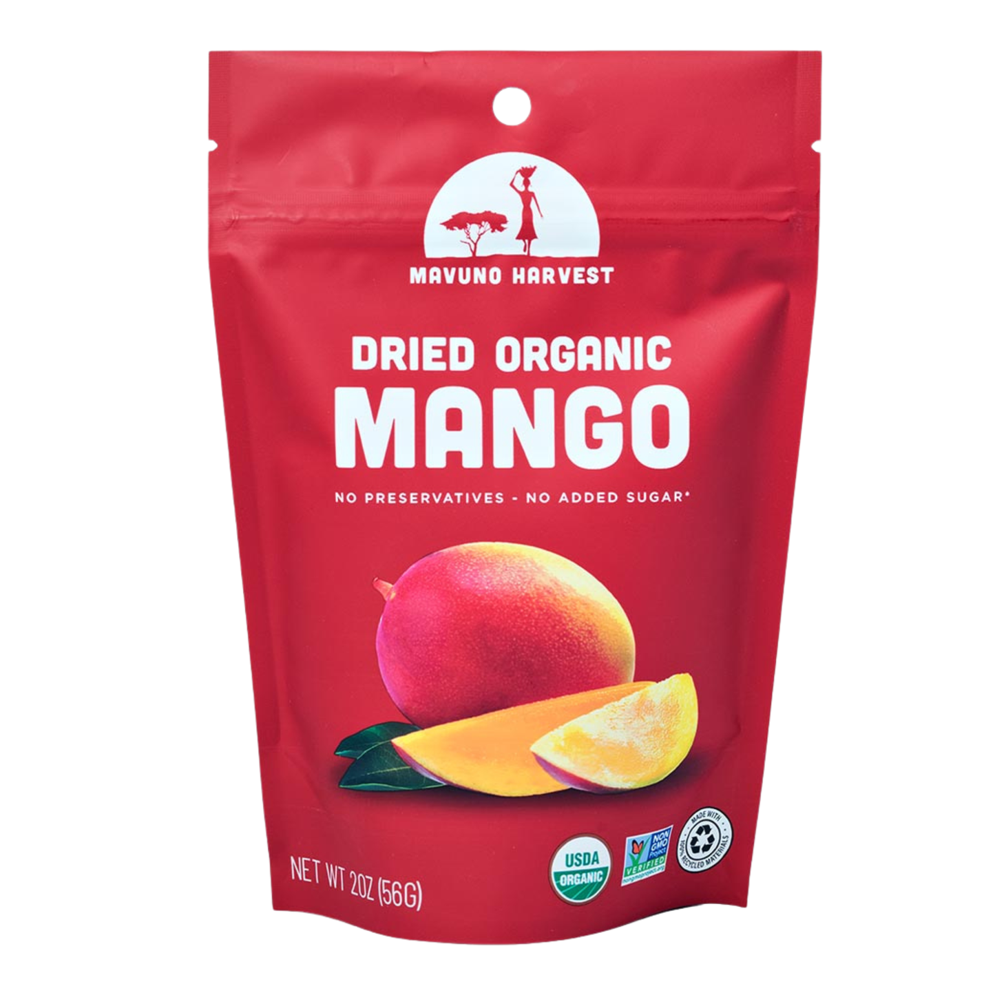 Mavuno Harvest - Dried Mango: 2 OZ