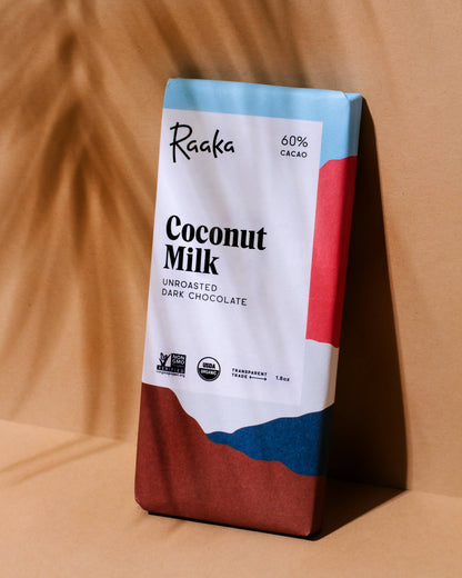 Raaka - Coconut Milk Chocolate Bar