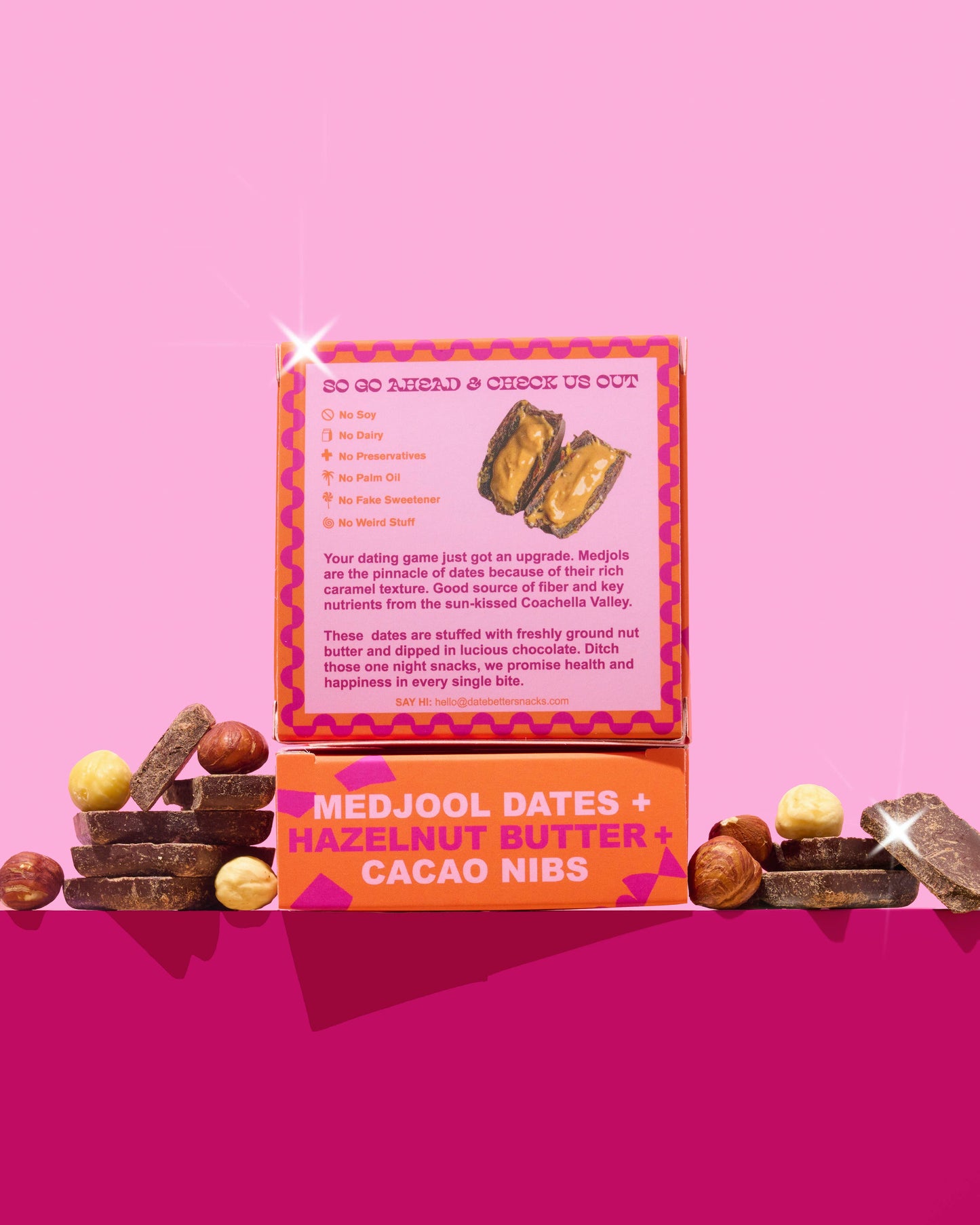 Date Better Snacks - Hazelnut Praline