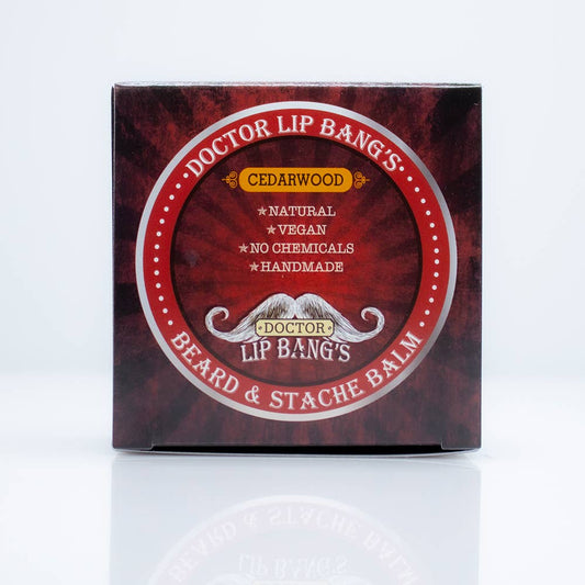 Doctor Lip Bang's - Cedarwood - Vegan Beard & Stache Balm