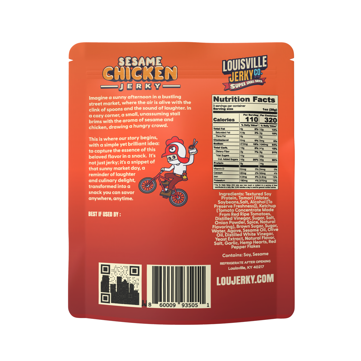 Louisville Foods - Sesame Chicken Jerky