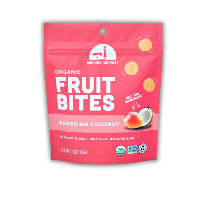 Mavuno Harvest - Fruit Bites: Mango & Coconut