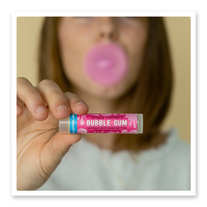 Crazy Rumors - All Natural, Vegan Bubble Gum Lip Balm