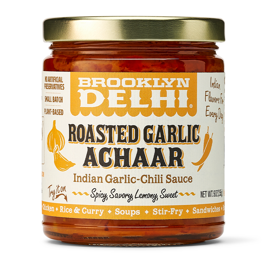 Brooklyn Delhi - Roasted Garlic Achaar (Spicy Indian Condiment)